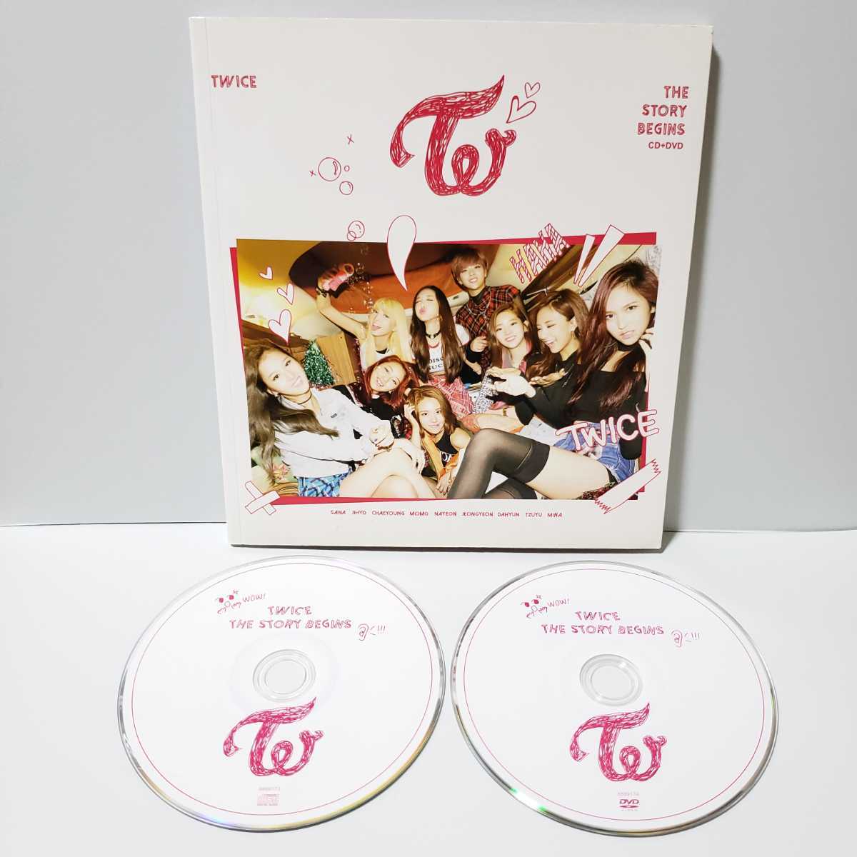 同梱可】中古品 韓流 TWICE PAGE TWO THE STORY BEGINS アルバム CD