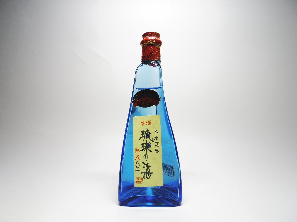 【値下げ】本場泡盛 泡波 古酒 ビンテージ　希少赤ボトル 値下げ】本場泡盛 泡波 古酒 ビンテージ希少赤ボトル