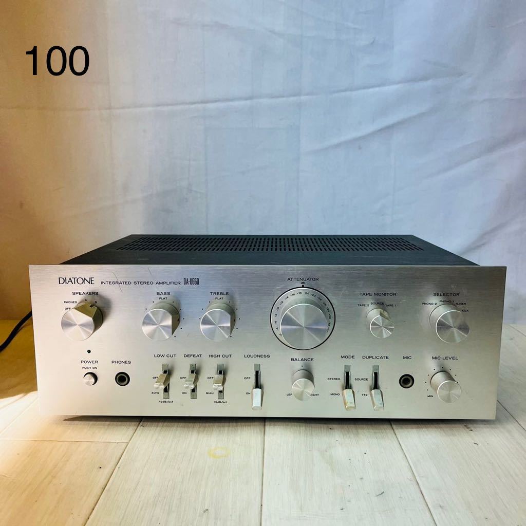 Yahoo!オークション - DIATONE DA-U300 プリメインアンプ 通電