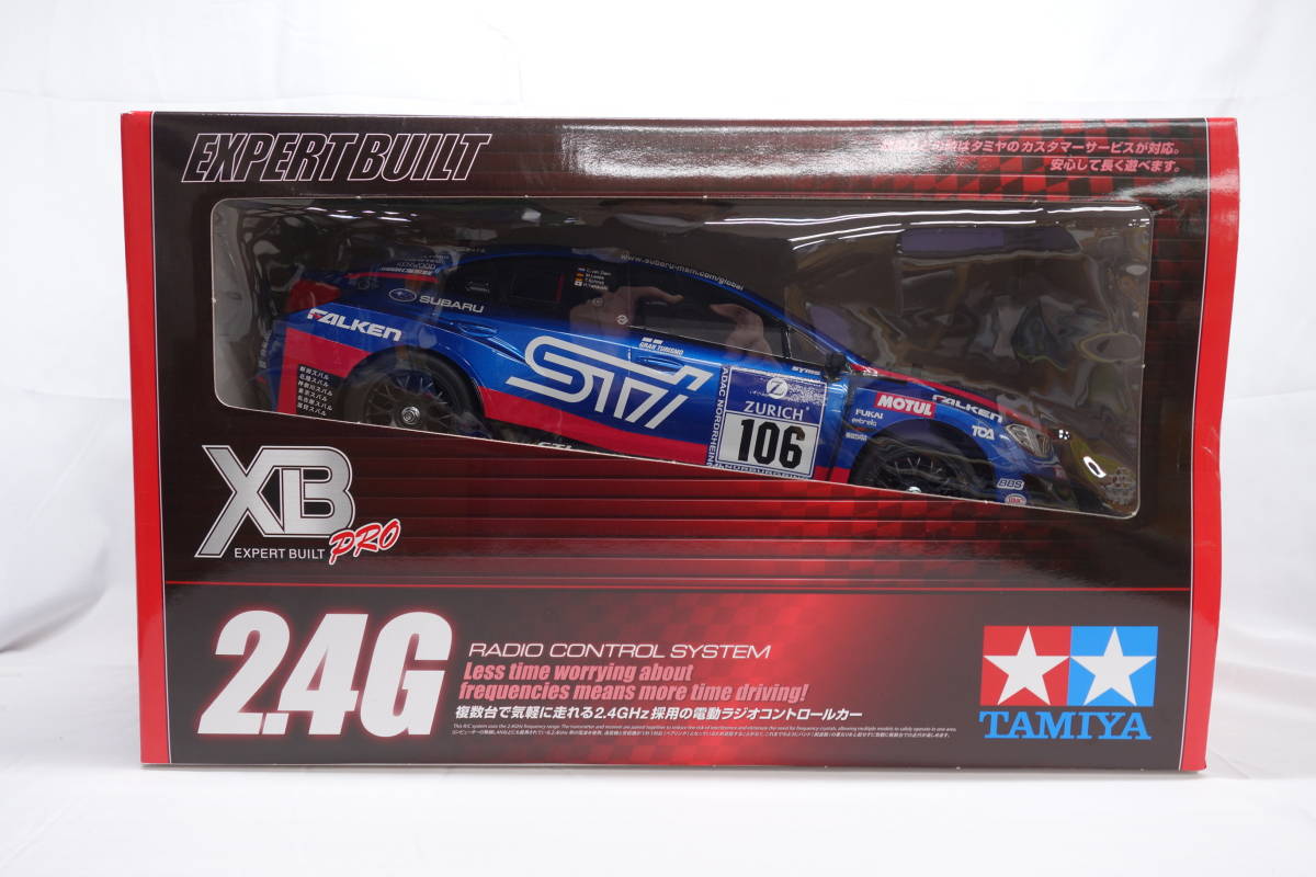 タミヤ 1/10電動RC WRX STI NBRチャレンジ TT-02シャーシ