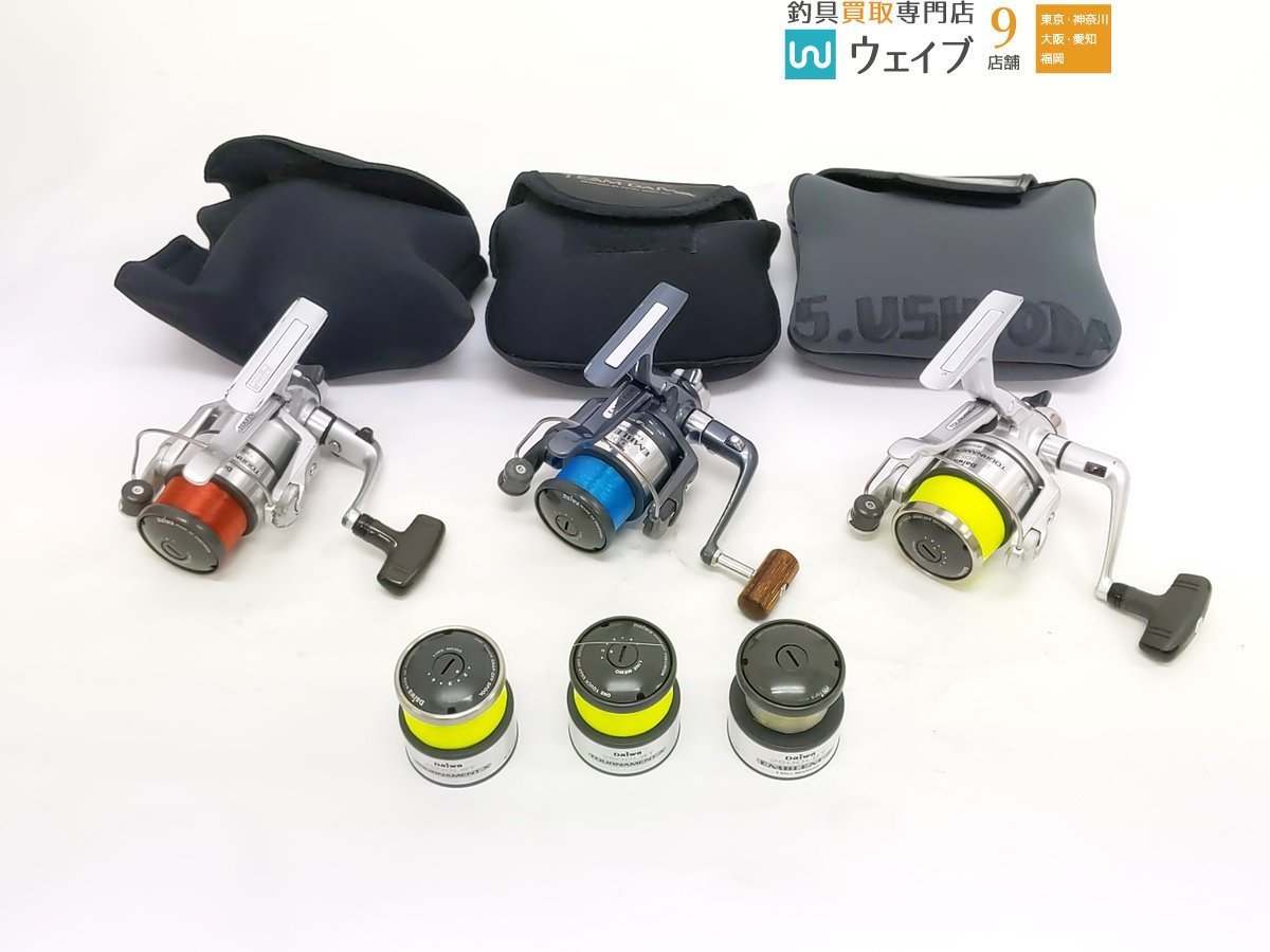 ダイワエンブレム4500未使用替えスプール付き ダイワエンブレムZ5000&4500遠投カゴ釣り専用リール！ - メルカリ