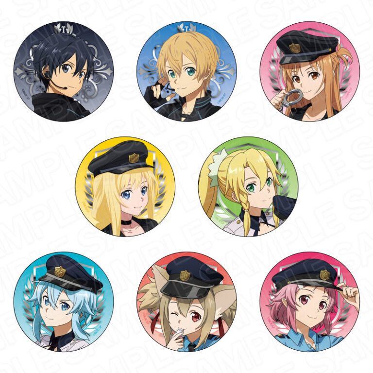 ソードアート・オンライン】アスナ 警察 オフィシャルストア マルイ 缶