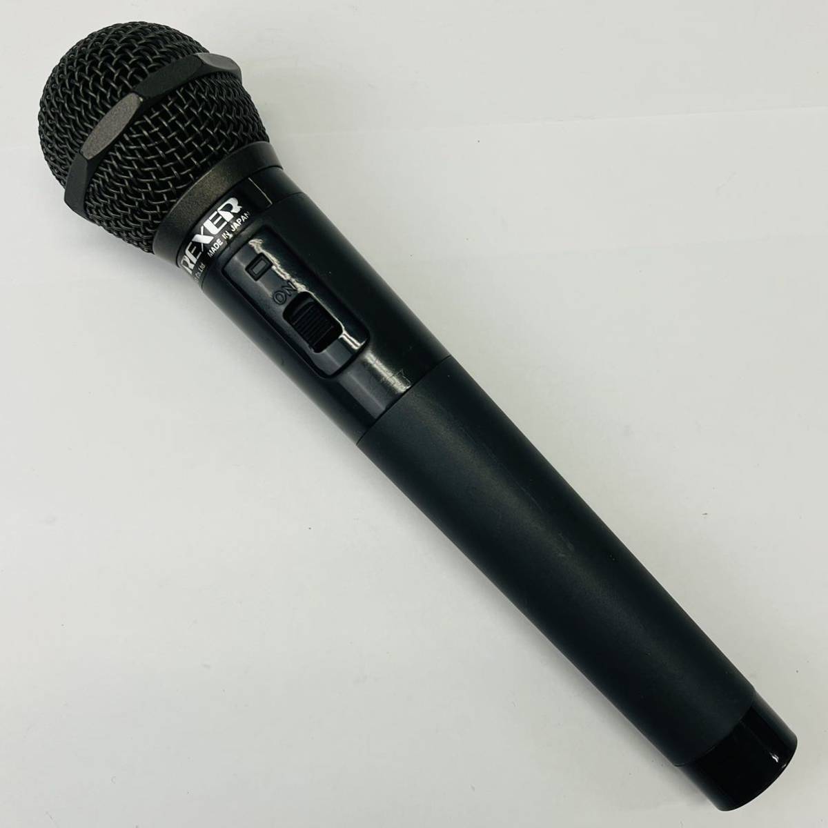 ☆動作確認済【REXERワイヤレスマイク＆レシーバー2ch/セット（B-14)】☆