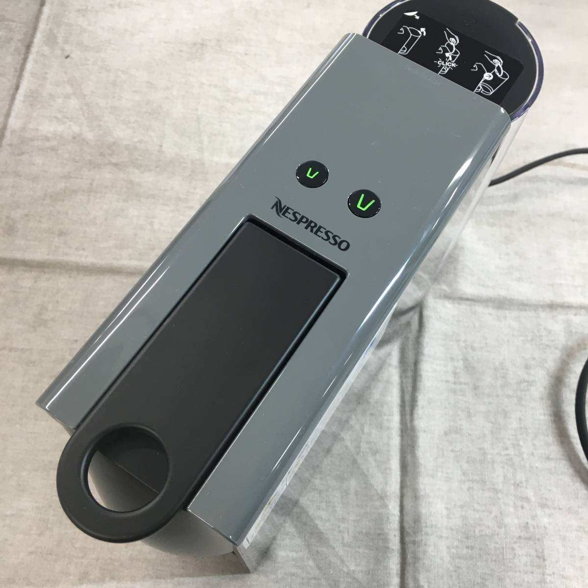 未使用未開封】NESPRESSO ネスプレッソ C30-GR-W