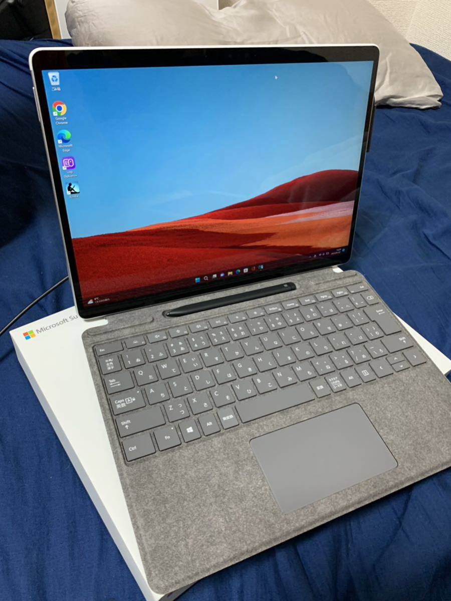 【目立った傷や汚れなし】Microsoft Surface Pro X LTE SQ2/メモリ16GB/SSD 256GB +スリム ペン付き