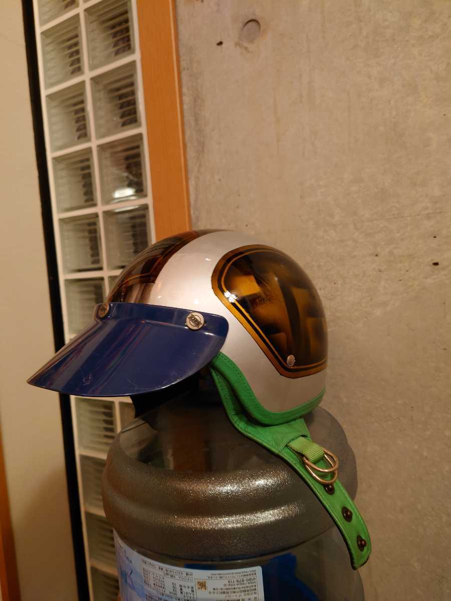 ヒロタケ アライ HA ビンテージ ハーフ ヘルメット 当時物 昭和