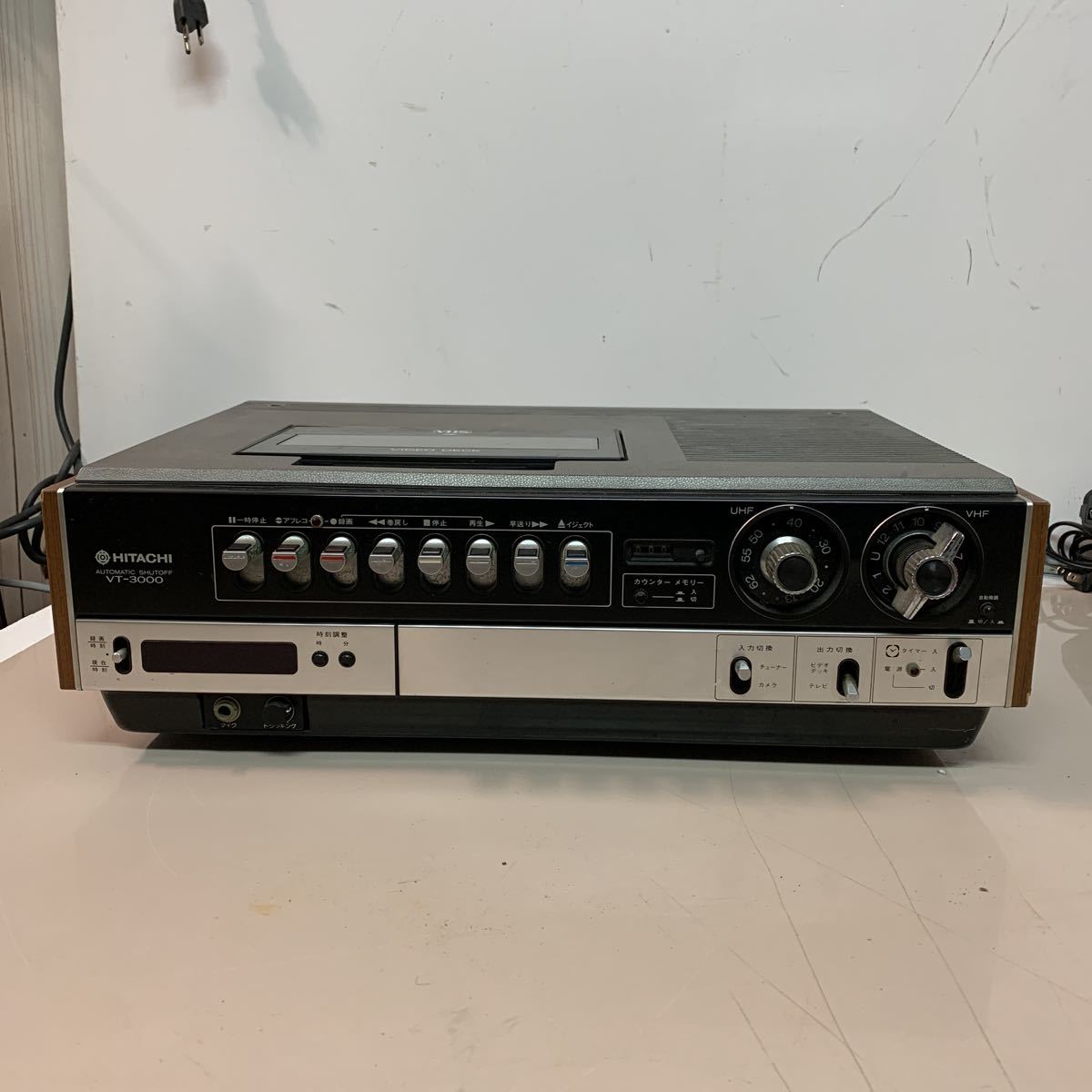 ビデオデッキ ジャンク品 SONY SLV-D33Vプレーヤー一体型VHS