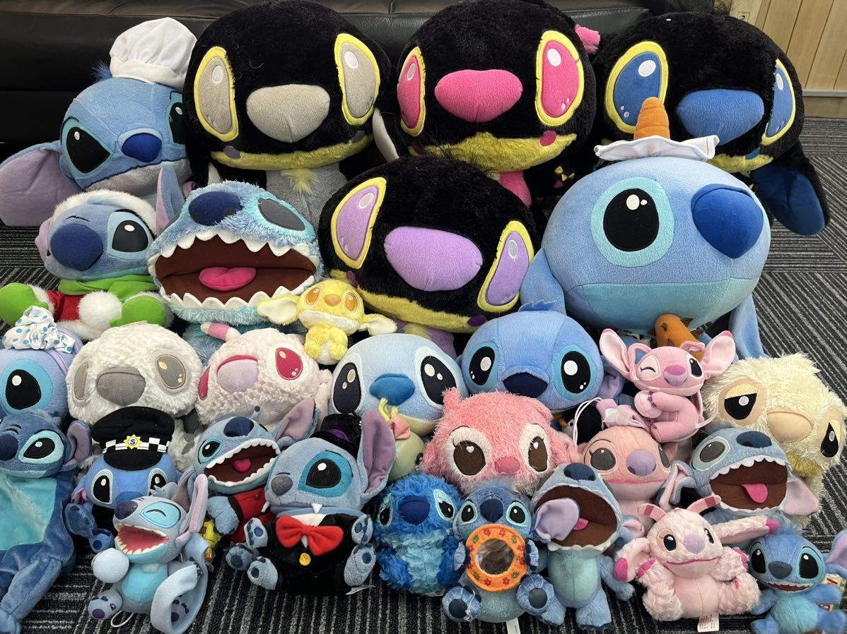 リロアンドスティッチぬいぐるみ】非売品 リロ＆スティッチ キュート