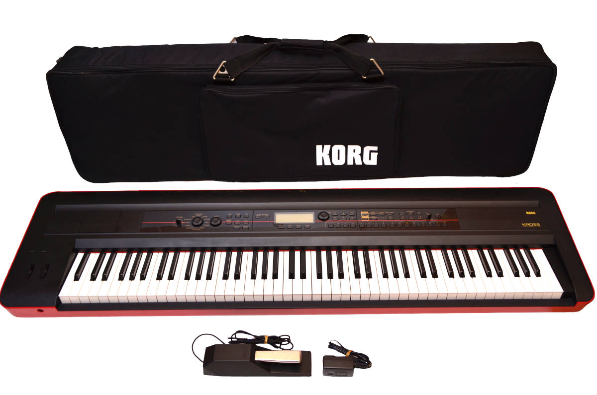 KORG キーボード シンセサイザー KROSS-61 61鍵 専用ケースセット