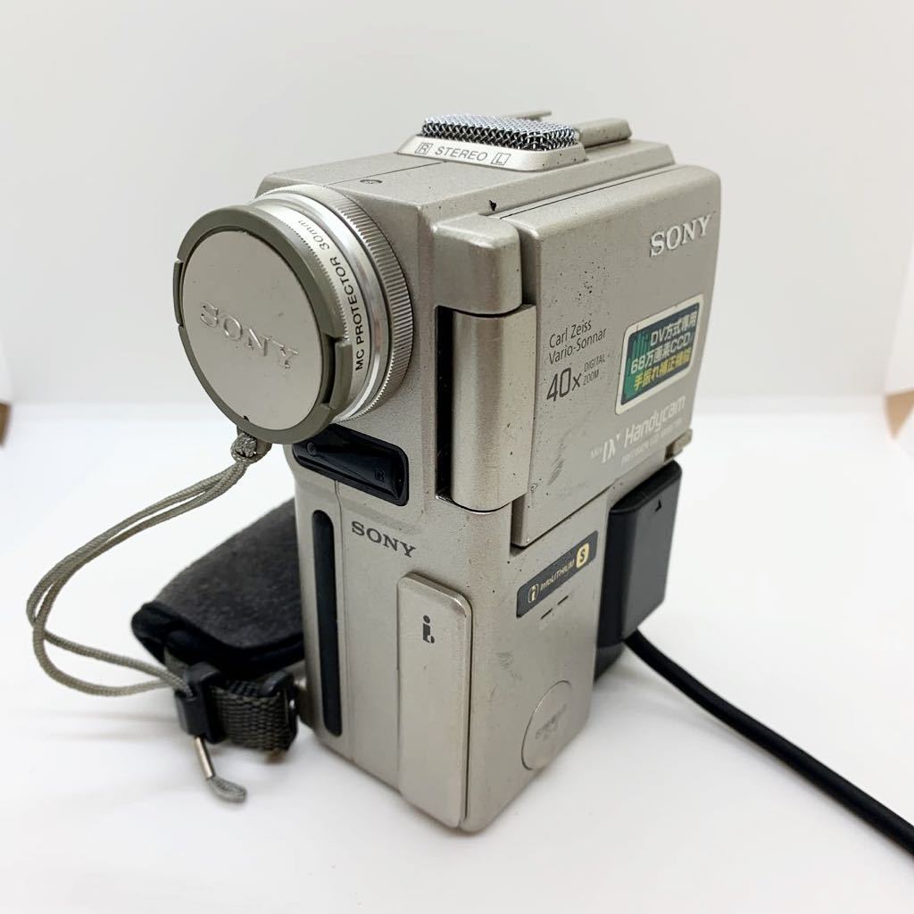 【傷や汚れあり】【M7】SONY ソニー 動作未確認 DCRPC1 ミニDVビデオカメラ Carl Zeiss Vario Sonnar