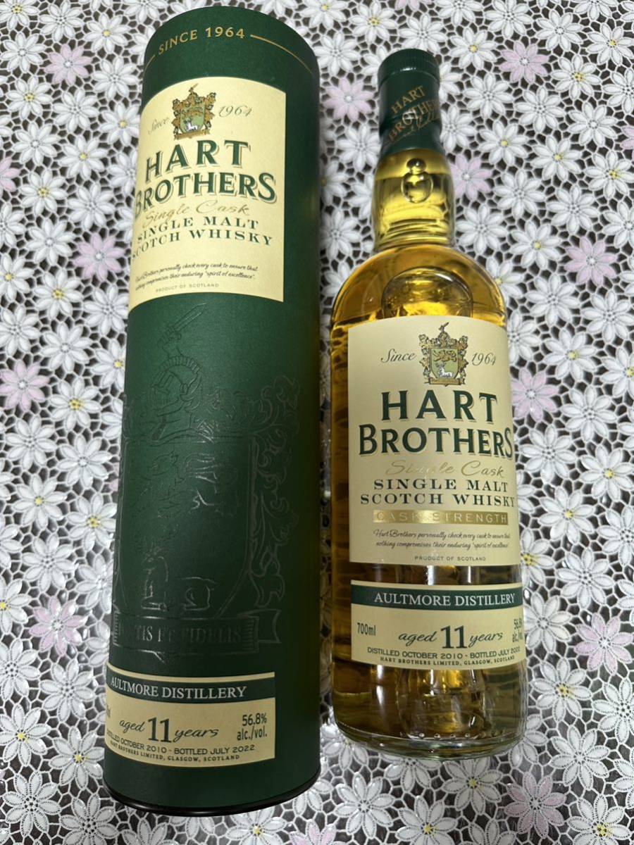 ハートブラザーズ ボウモア22年 1982-2004 カスクストレングス 箱付  