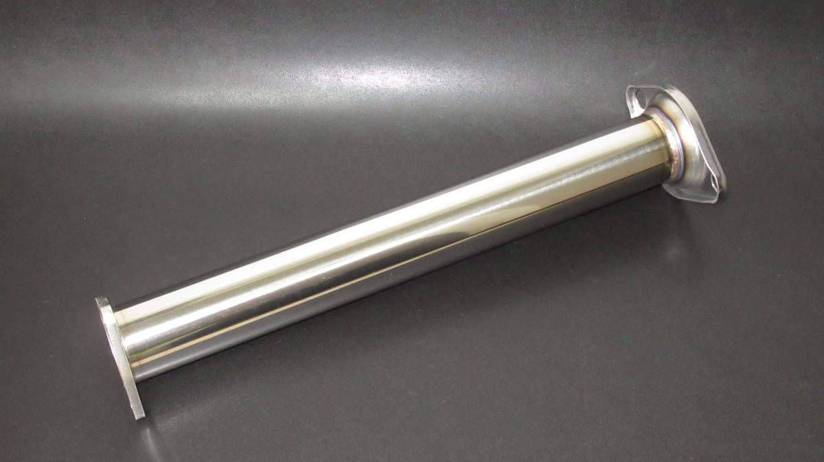 未使用】○新品 CL7用オールステン 触媒ストレートパイプ(SUS304 Φ60.5