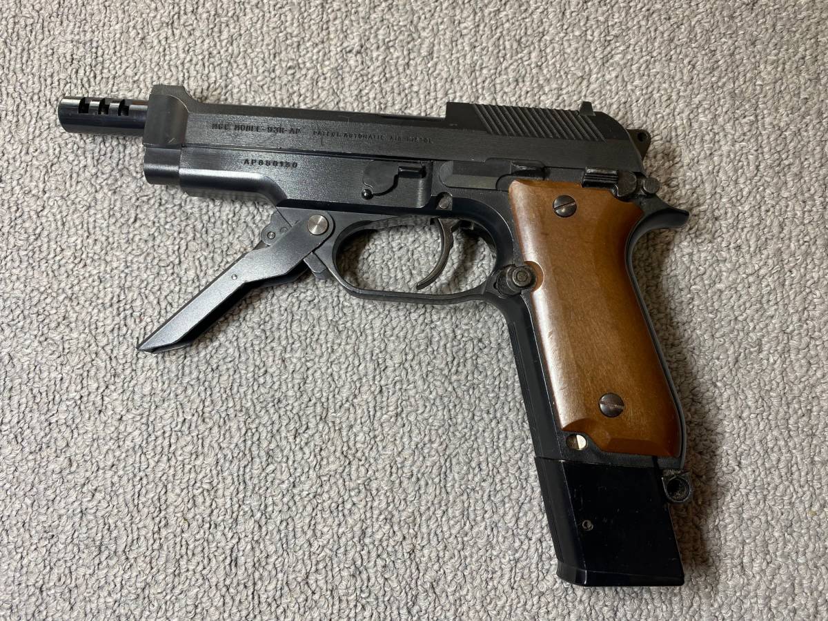 93R-AP ベレッタ ガスガン 木製グリップ】ベレッタ MGC Model-93R-AP