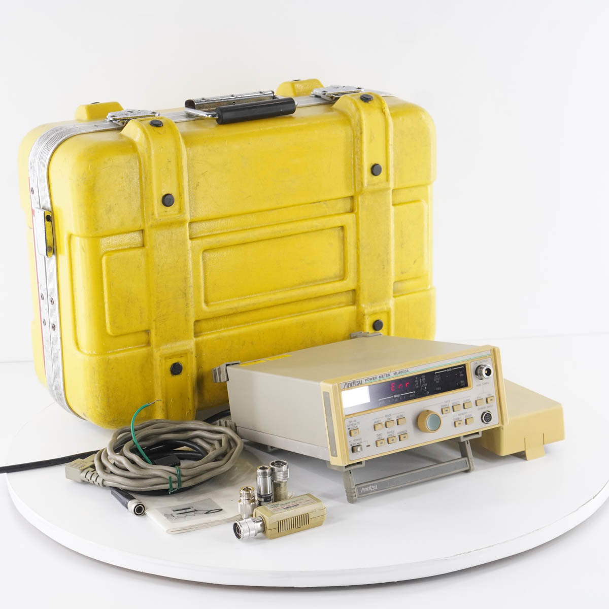 【やや傷や汚れあり】[DW]ML4803A MA4701A Anritsu POWER METER POWER SENSOR.[04618