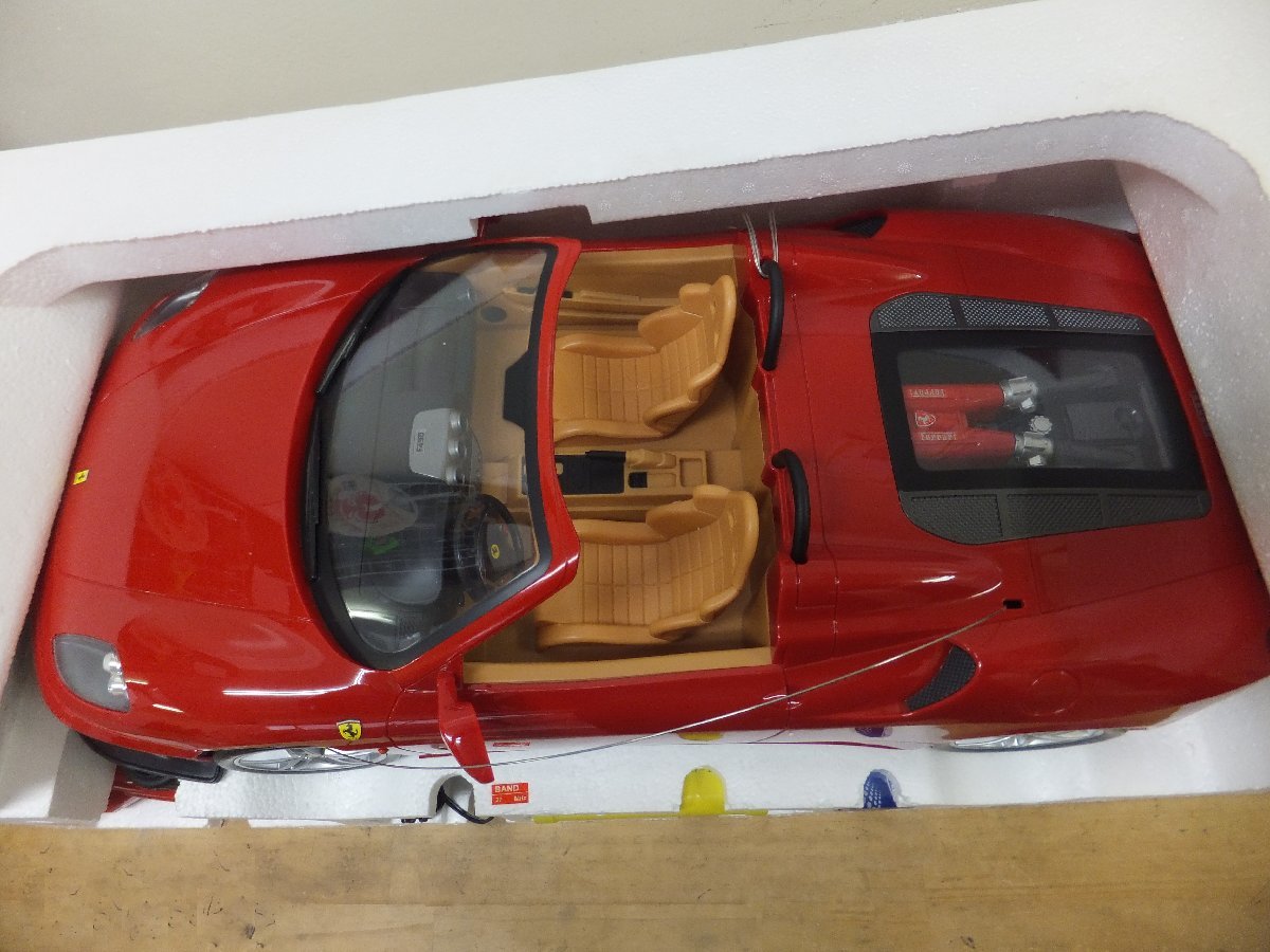 未使用】未使用品 大型ラジコン 1/7 Ferrari フェラーリ F430 SPIDER