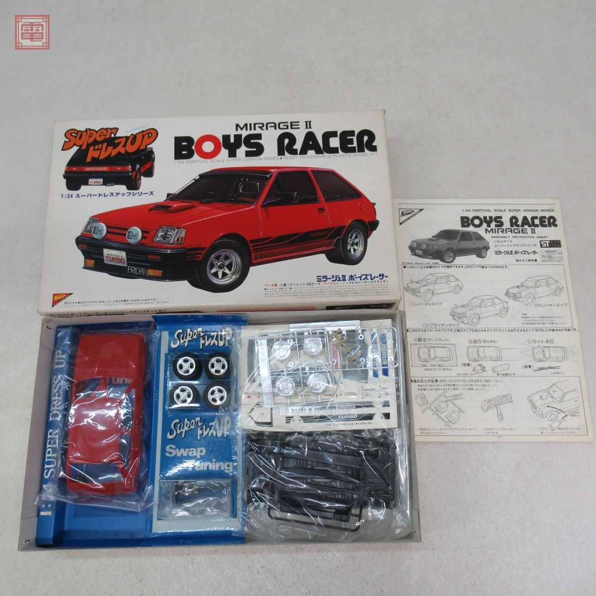 MIRAGE II BOYS RACER 1:24 スケール MIRAGE II BOYS RACER 1:24 スケール