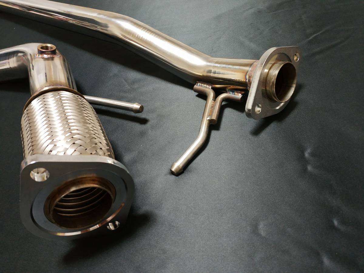 50系rav4 奏製作所中間ストレートマフラー 希少 50系RAV4 ハイブリッド