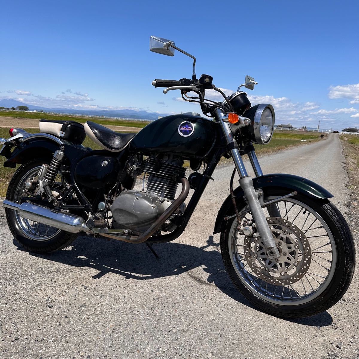 トライアンフ パーセルグリッド 強力磁石仕様 W650 SR400 エストレア