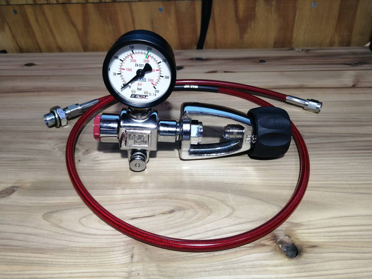 MDEアダプター プリチャージ式 エアライフル 充填用