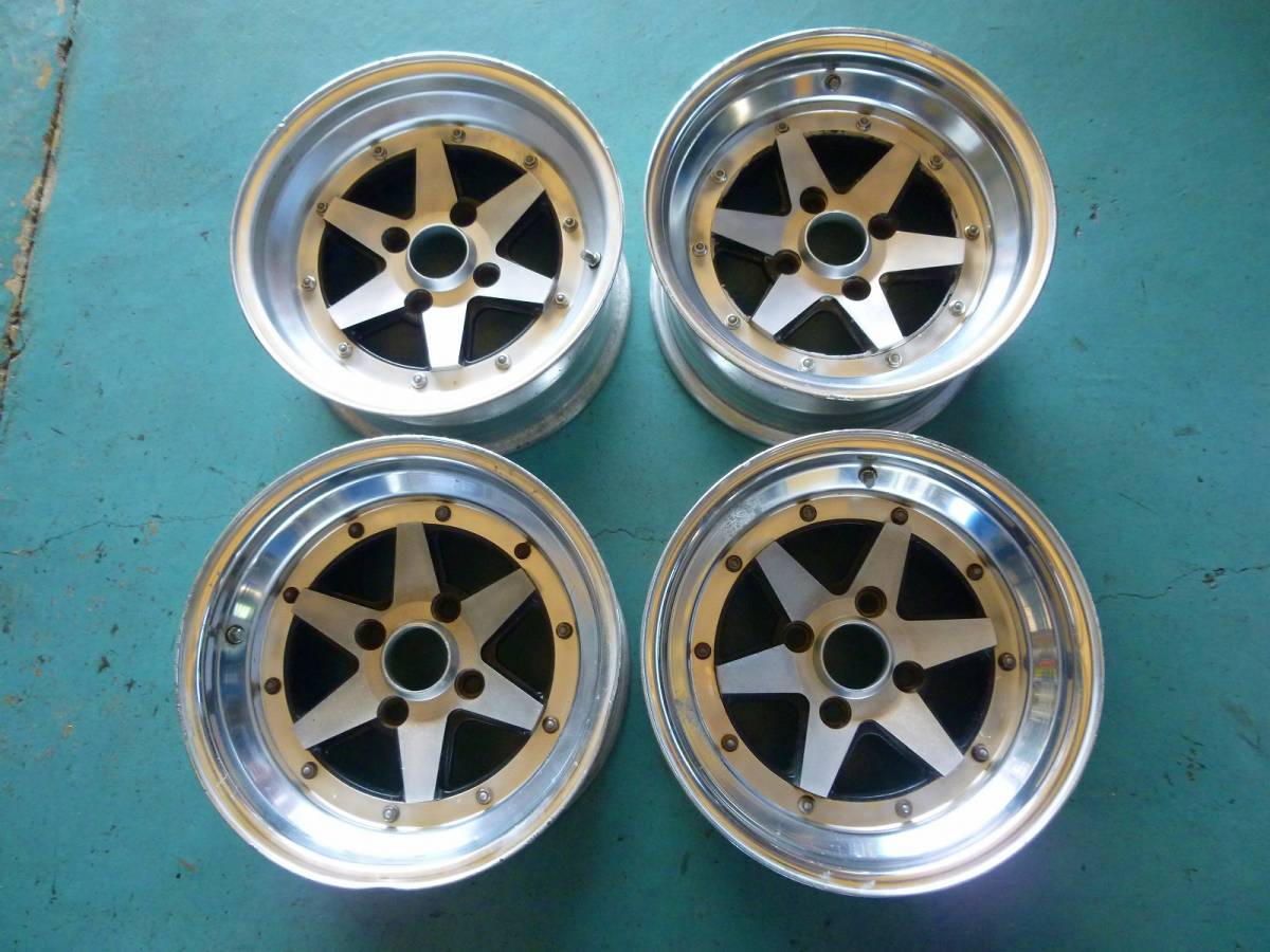 ロンシャン XR-4 タイプB 2本 15インチ6.5j 114.3 オフセット+18