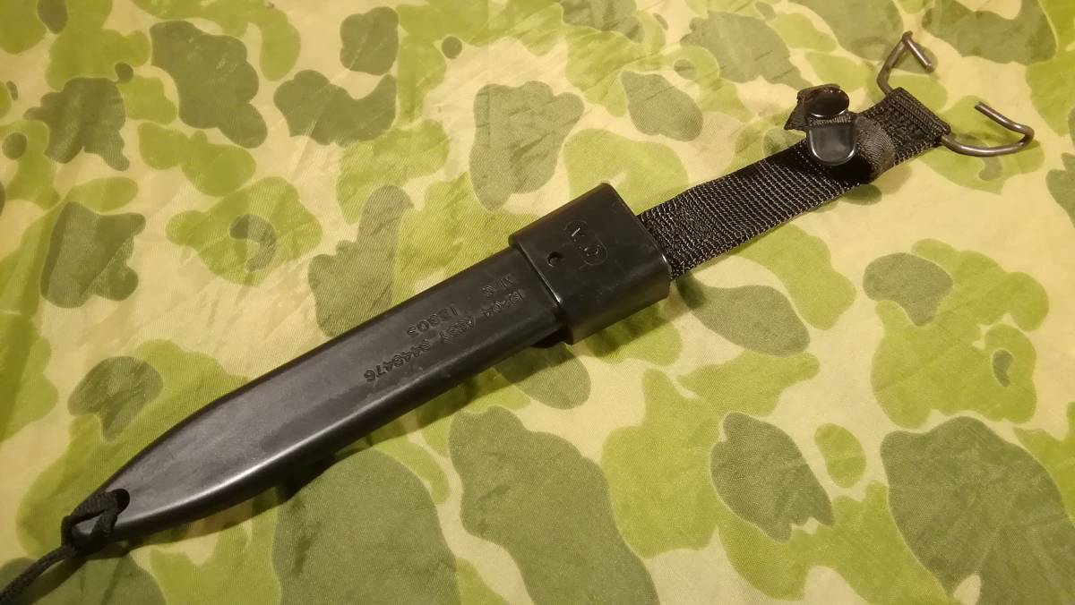 実物 珍品 入手困難 アメリカ軍 M7 バヨネット 銃剣 M16 バヨネット