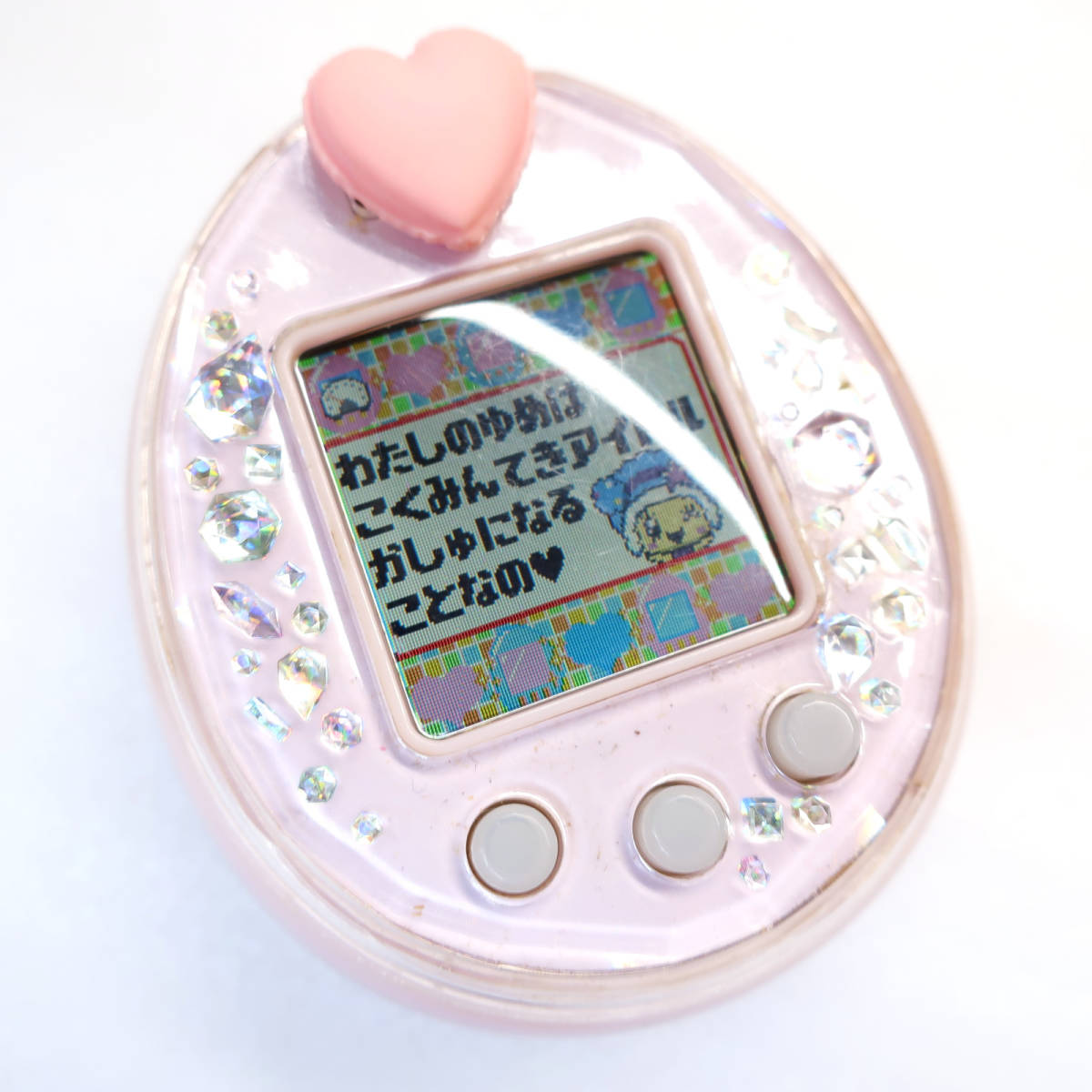 未使用たまデコピアスなめこんふんふ育成ver