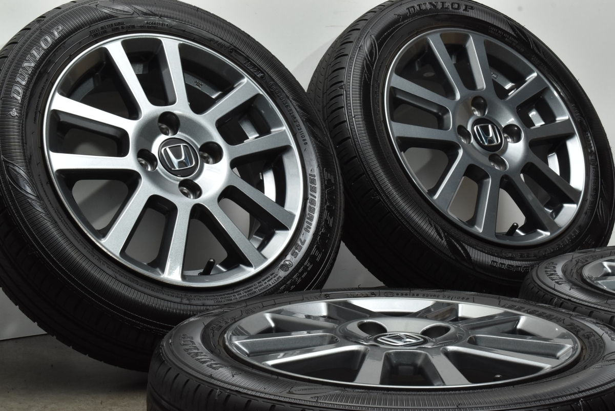 バリ溝155/65R14 軽自動車14インチ夏タイヤ美品