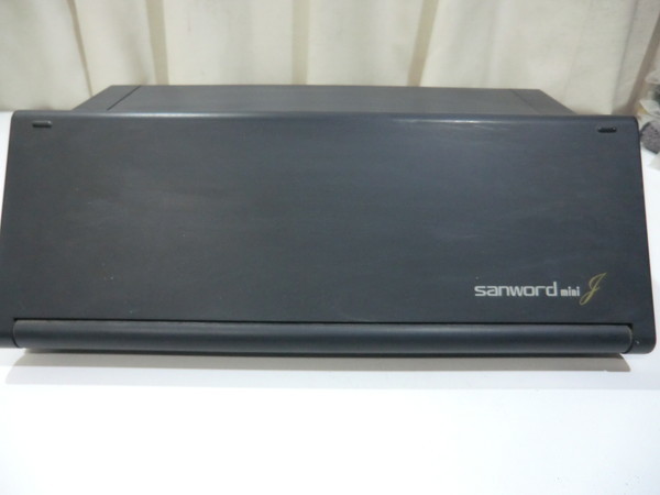 ☆昭和レトロ☆サンヨー ワープロ専用機 SWP-330 sanword mini W☆取説