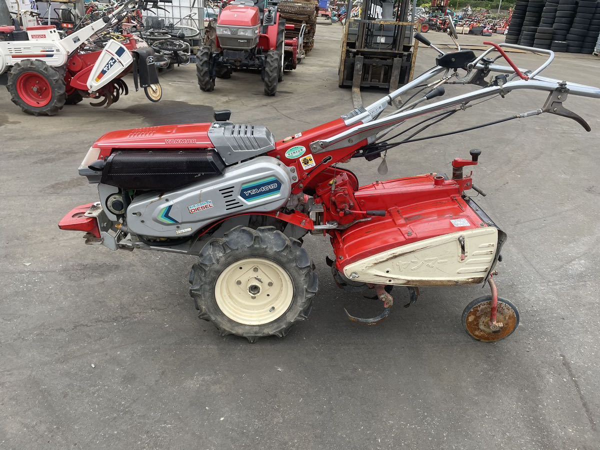 イセキ7.5 馬力軽油耕うん機