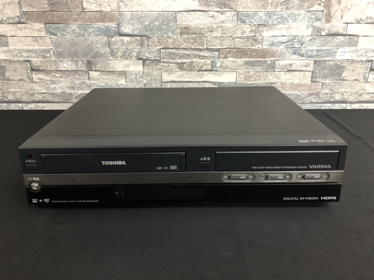 東芝 VTR一体型HDD&DVDレコーダー VARDIA RD―W301