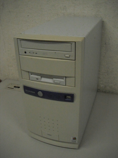 傷や汚れあり】NEC VALUESTAR VU45L/1 / Windows98 / AMD-K6 / 中古