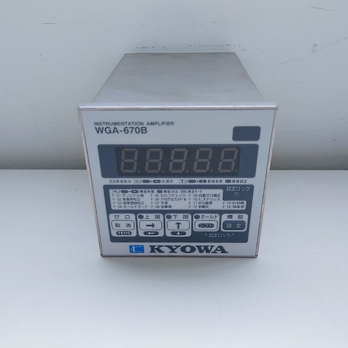 【目立った傷や汚れなし】送料無料 KYOWA WGA670B0 計装用コンディショナ(ひずみゲージ変換器)の落札情報詳細 ヤフオク落札