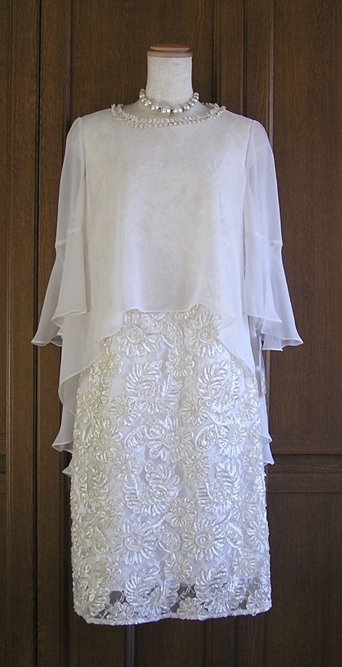 マリココウガ 東京ソワール ワンピースドレス セレモニー フォーマル