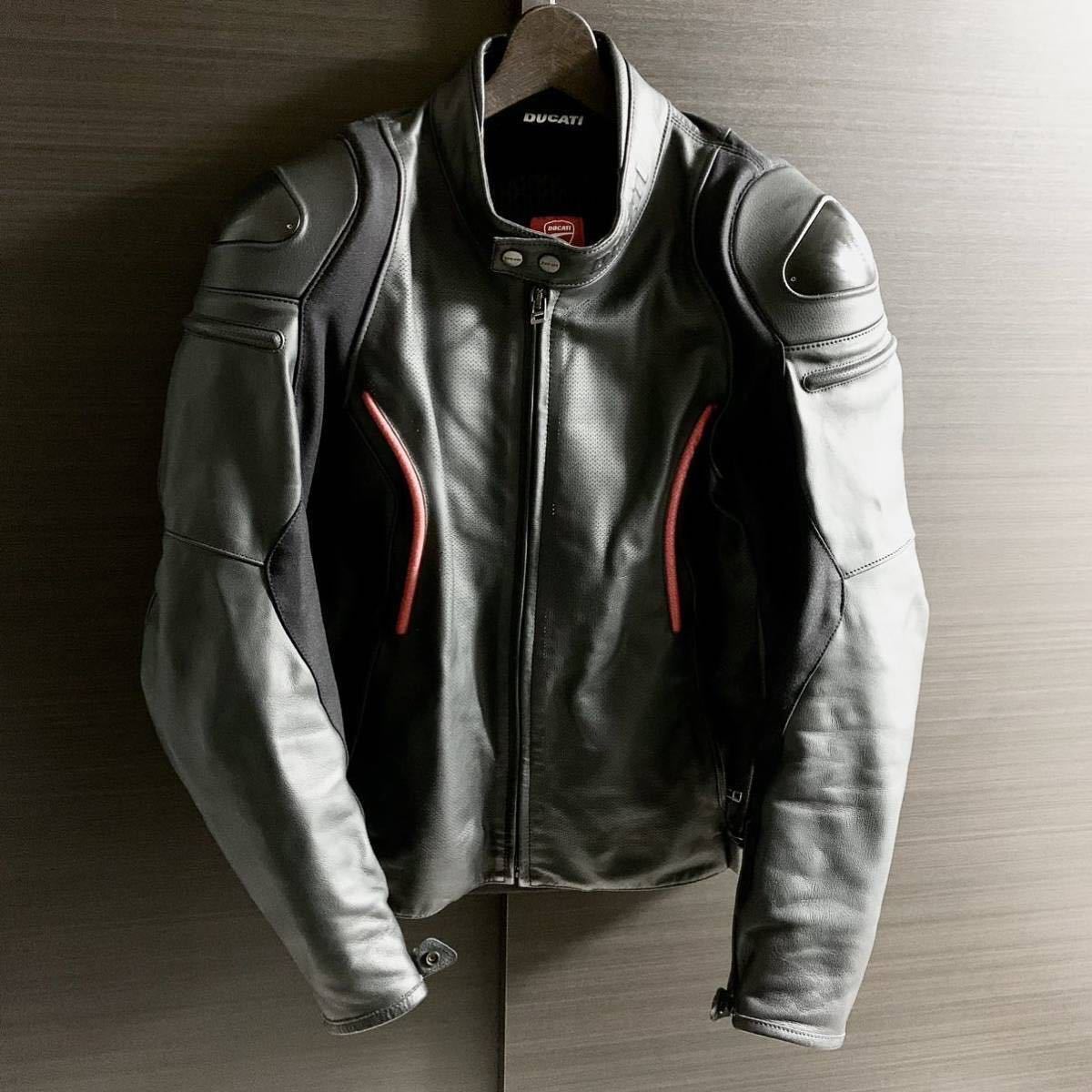 ドカティ ライディングレザージャケット DUCATI by REV'IT ドゥカティ
