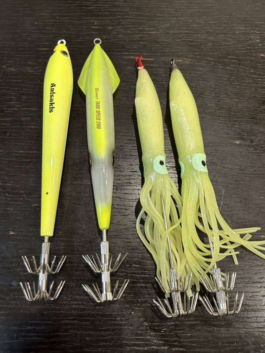 タルイカ用 ジークラック五右衛門スッテ、月泥棒ジグ2個セット