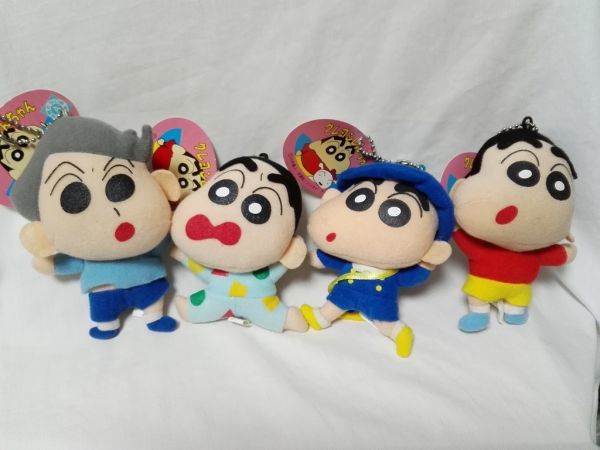 目立った傷や汚れなし】レトロ！ クレヨンしんちゃん ぬいぐるみ キー