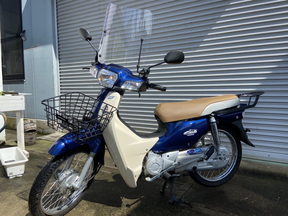 JA10カブ110錆多い実動車、スペアフレーム付き、引き取り限定になります。