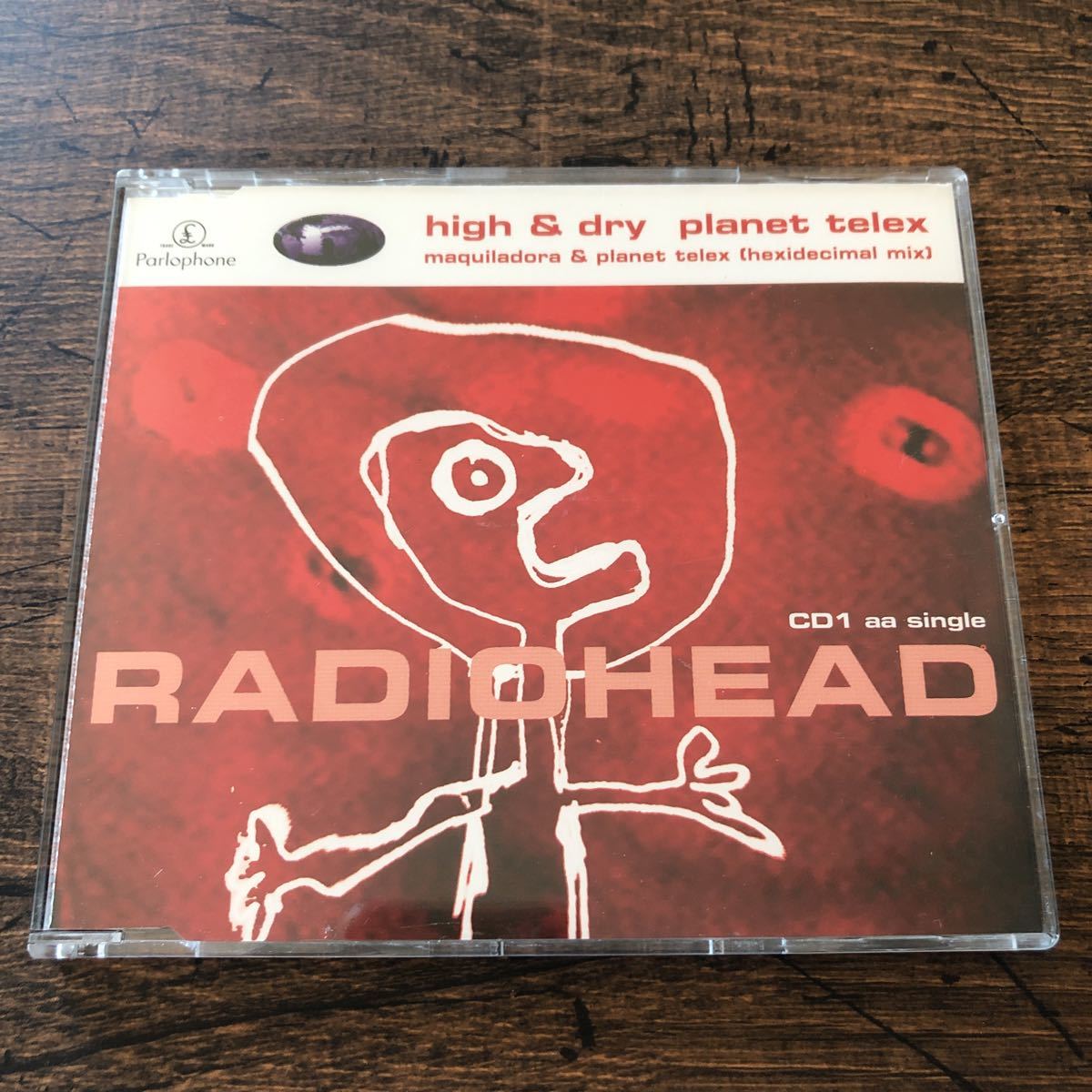 【やや傷や汚れあり】セール！★送料無料★レディオヘッド★ハイ・アンド・ドライ★Radiohead★High & Dry★輸入盤CD★4曲収録★