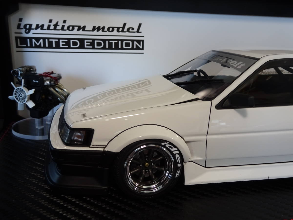 Web限定品 イグニッションモデル 1/18 4AG エンジン 58000 【公式通販】