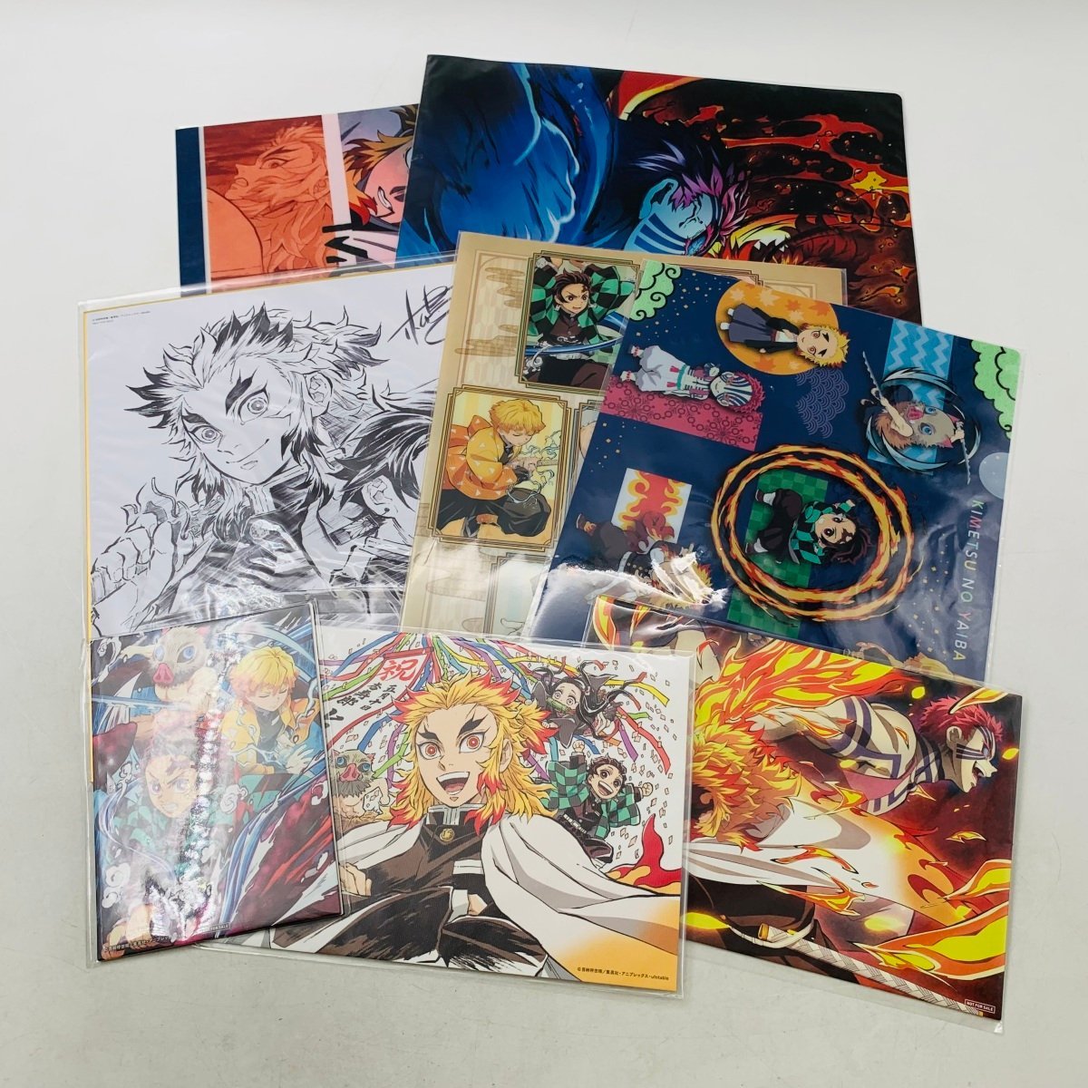 鬼滅の刃 煉獄杏寿郎 ufotable A3 ランチョンマットケース5種 ufotable限定】鬼滅の刃 無限列車編 ランチョンマットケース