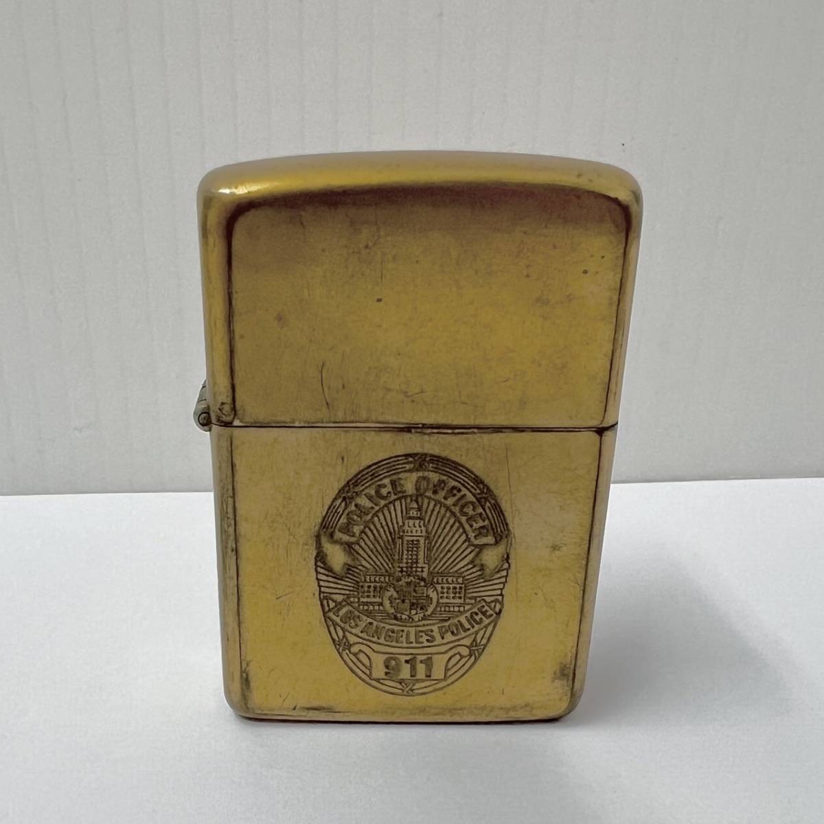 ZIPPO ジッポー Los-Angeles Police Officer 911 1987年製 SOLID ZIPPO ジッポー Los-Angeles Police Officer 911 1987年製 SOLID