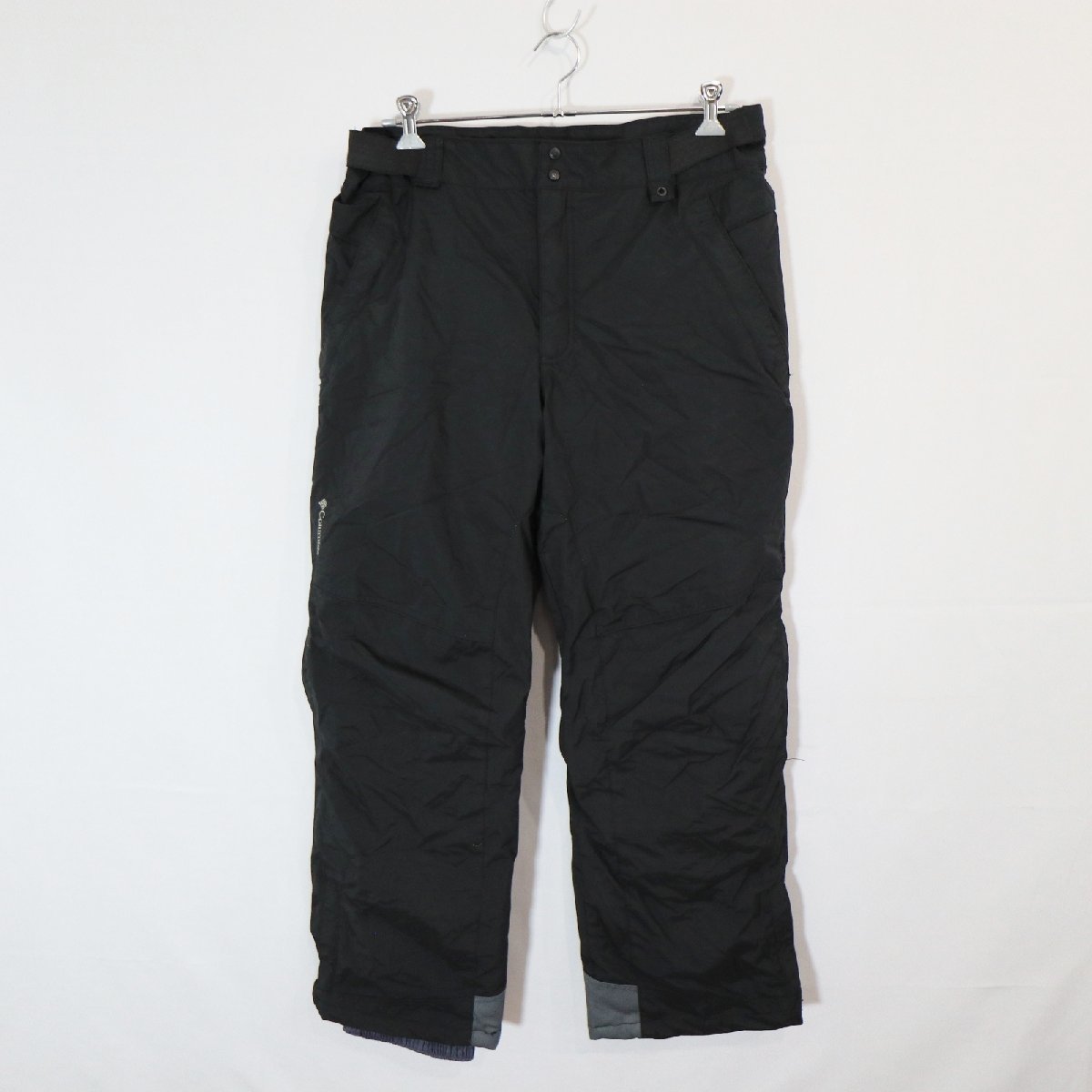 【目立った傷や汚れなし】Columbia コロンビア スキーパンツ アウトドア キャンプ スキー ウィンターウェア 防水 撥水 黒 ( メンズ