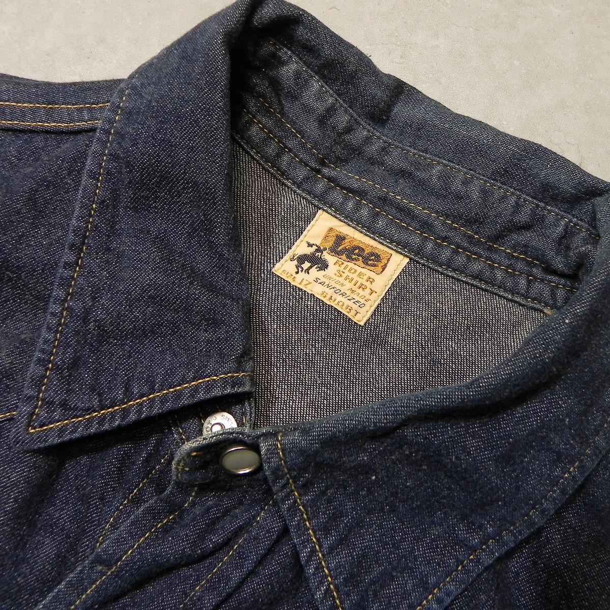 50s lee western shirt 跳ね馬タグ