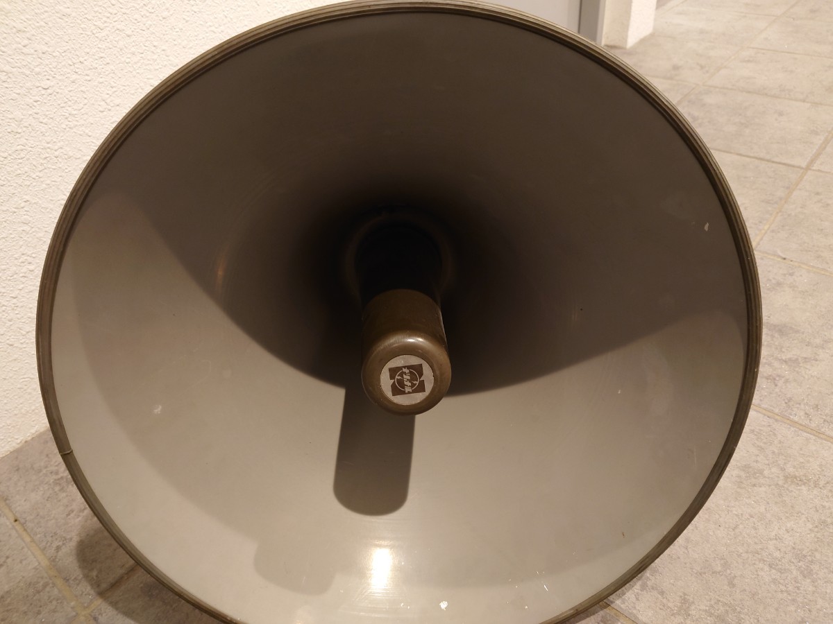 やや傷や汚れあり】sr1234 140 動作未確認 ナショナル 拡声器 WT-531