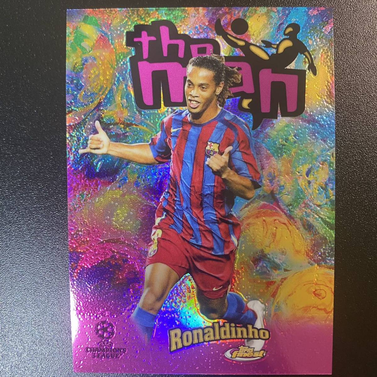 Figurine Kick O Mania Ronaldinho FC BARCELONA - 2005 - PVC - Collection
