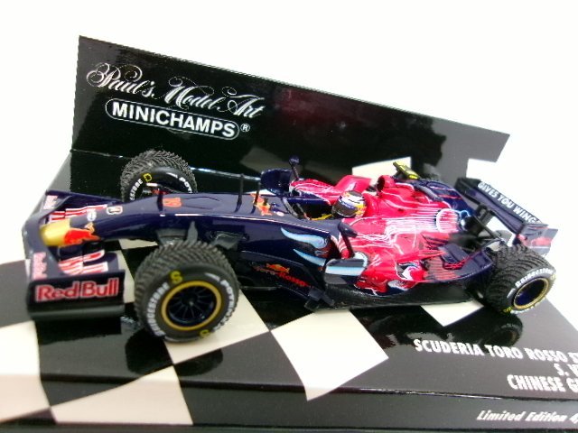 1/43 トロ・ロッソSTR2ベッテル c51d01a50a18751abbe3f78c291d0b