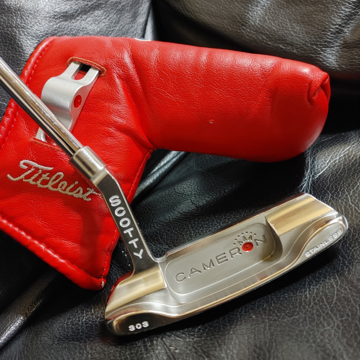 Scotty Cameron red X ヘッドカバー付き パターScotty Cameron red X
