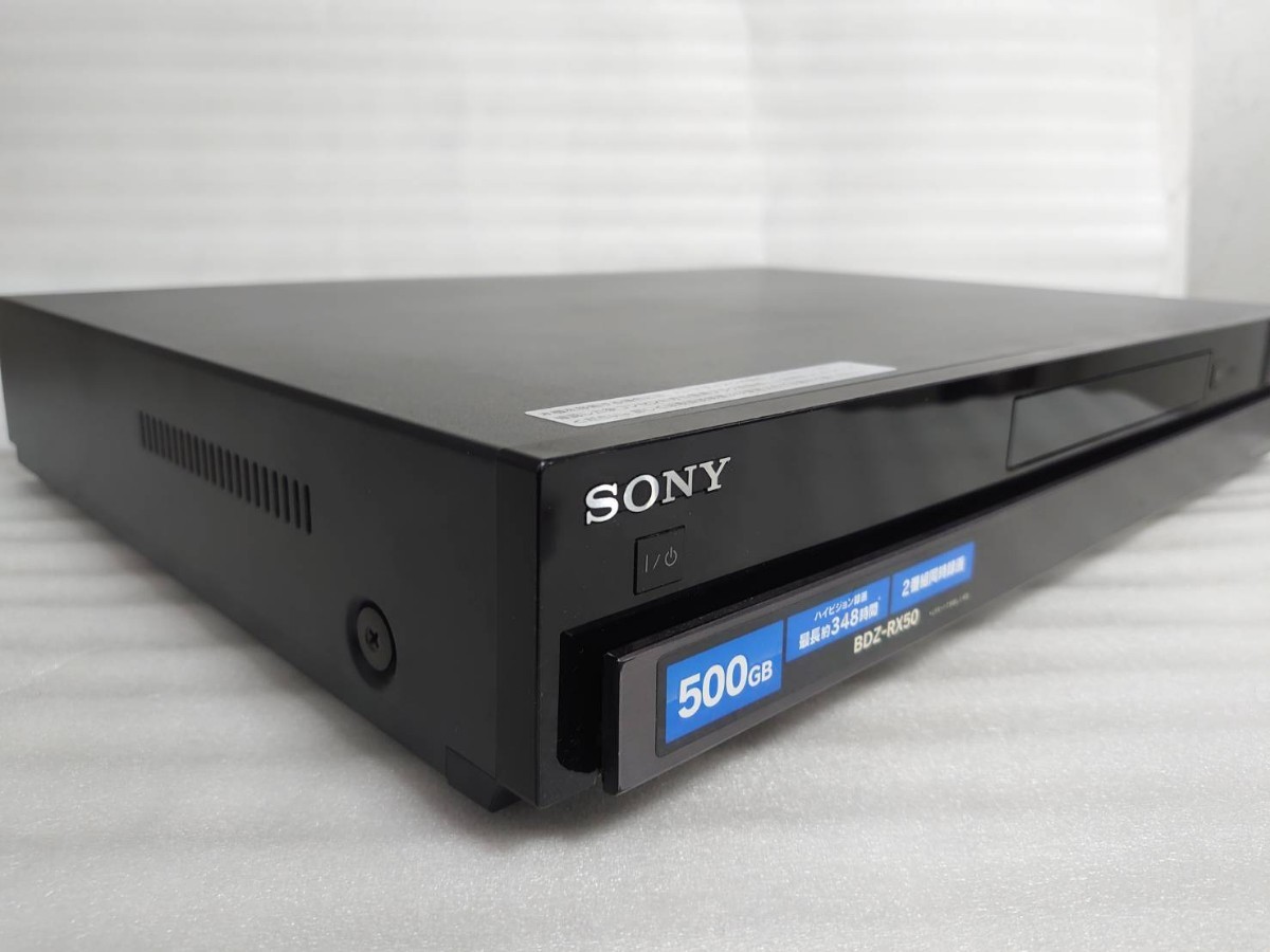 【やや傷や汚れあり】SONY ソニー Bluray ブルーレイ DVD RECORDER レコーダー BDZRX50 2009年製 動作