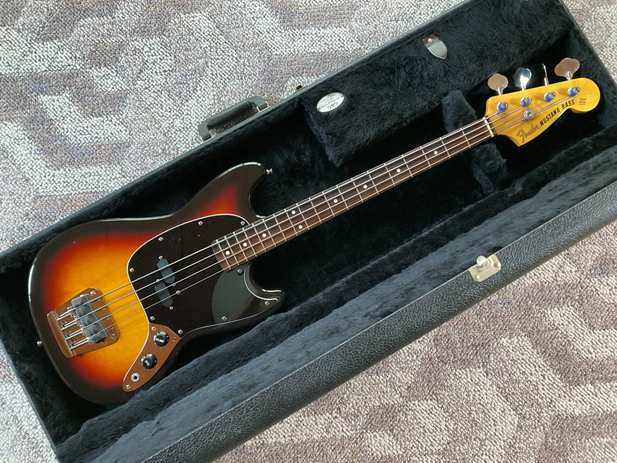 ヴィンテージ Fender USA ムスタングベース用 ハードケース フェンダー Fender Hardcase for Mustang Bass - Geek IN Box