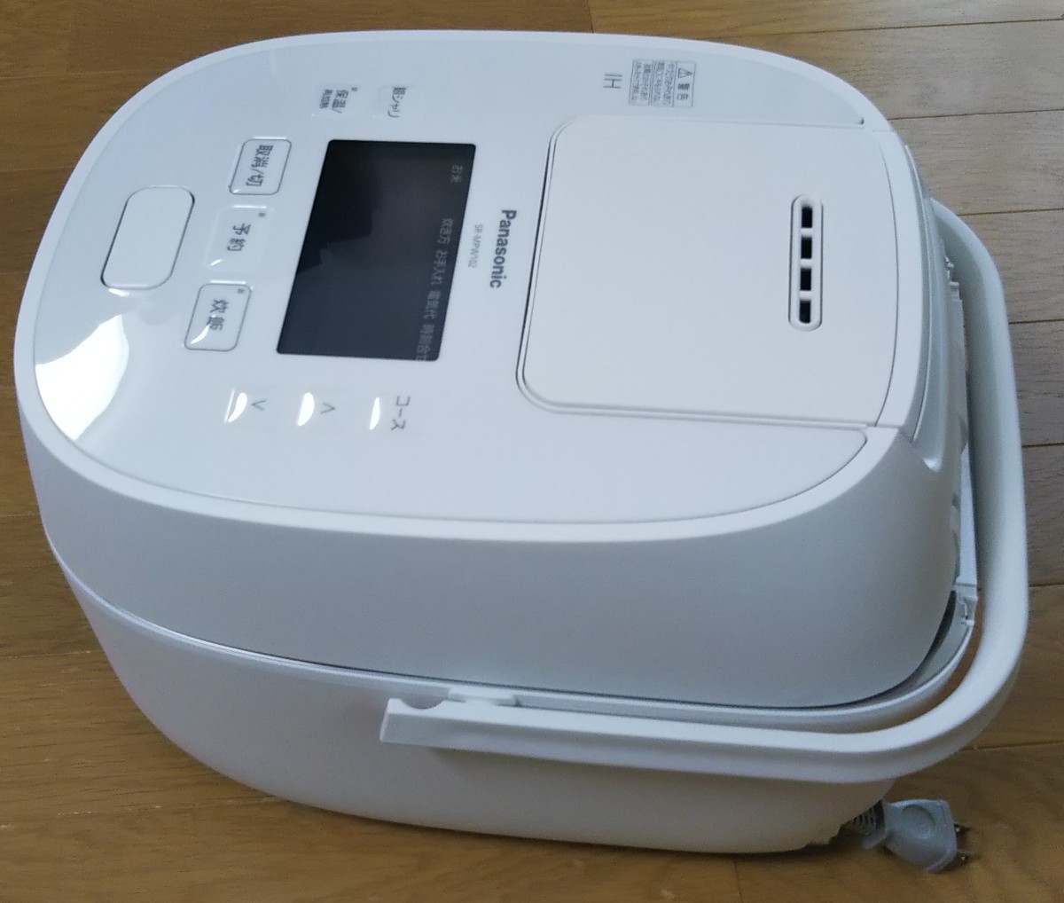 Panasonic SR-MPW102 可変圧力IHジャー炊飯器 おどり炊き 目立った傷や